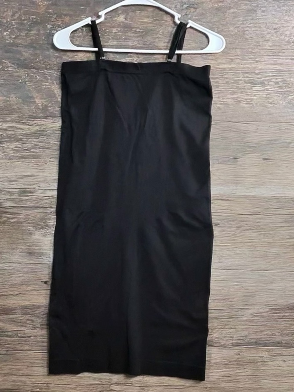 DC Black Slim Shapewear with Adjustable Spaghetti Straps
